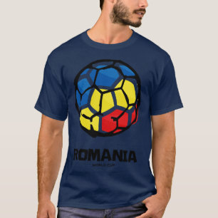 Camiseta Bandeira do país da Romênia