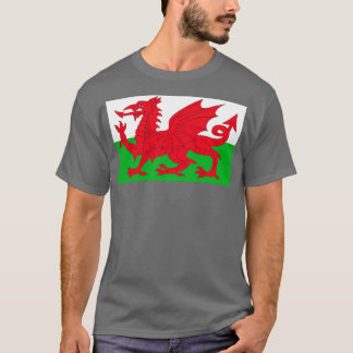 Camiseta Bandeira do País de Gales