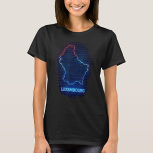 Camiseta Bandeira do país do LUXEMBURGO