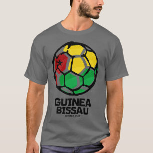 Camiseta Bandeira do País Guiné-Bissau