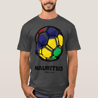 Camiseta Bandeira do País Ilhas Maurícias