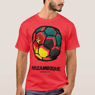 Camiseta Bandeira do País Moçambique