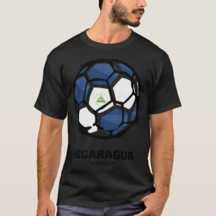 Camiseta Bandeira do País Nicarágua