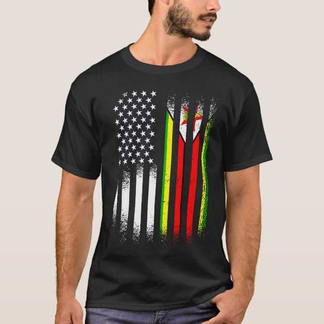 Camiseta Bandeira do país Patriot American Groot Country US (Frente)