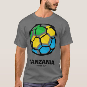 Camiseta Bandeira do País Tanzânia