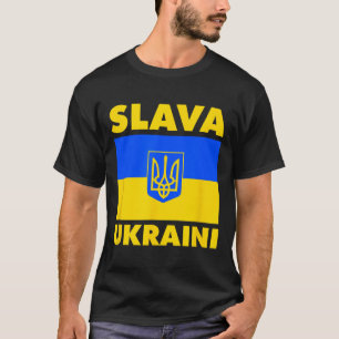 Camiseta Bandeira do País Ucrânia Orgulho Slava Ukraini