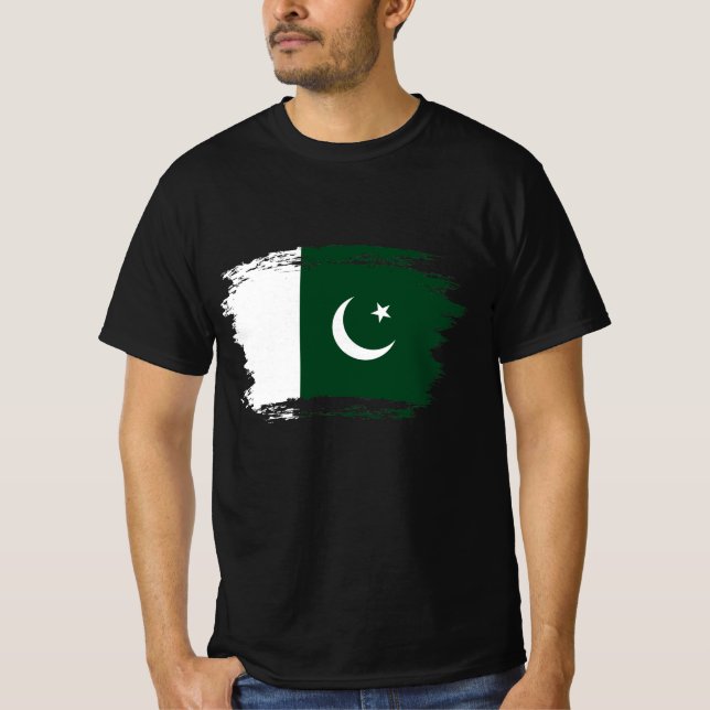 Camiseta bandeira do Paquistão (Frente)