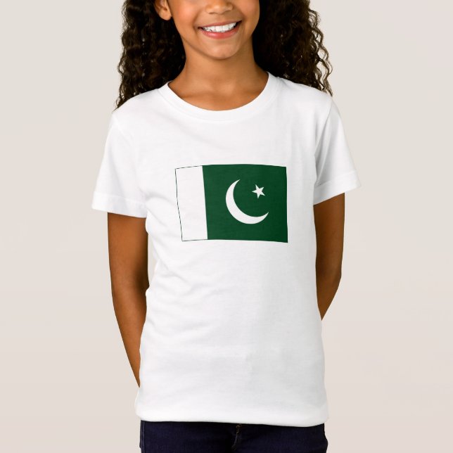 Camiseta Bandeira do Paquistão (Frente)