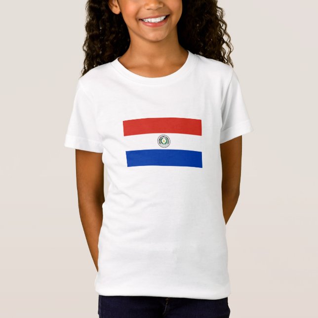 Camiseta Bandeira do Paraguai (Frente)