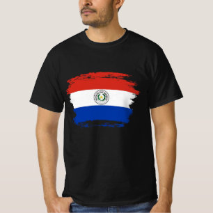 Camiseta bandeira do Paraguai