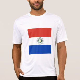 Camiseta bandeira do Paraguai