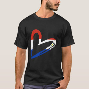 Camiseta Bandeira do Paraguai Orgulho Paraguaio Raízes Para