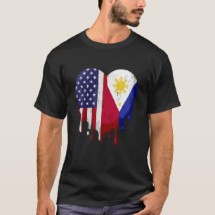 Camiseta Bandeira do Patrimônio Americano das Filipinas