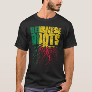 Camiseta Bandeira do Patrimônio Benim Roots Benin