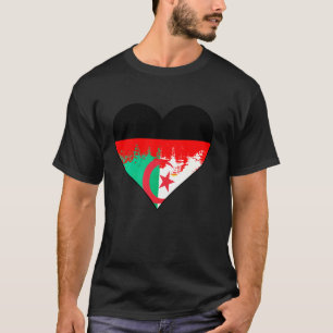 Camiseta Bandeira do Patrimônio Cardíaco Alemão e Argelino