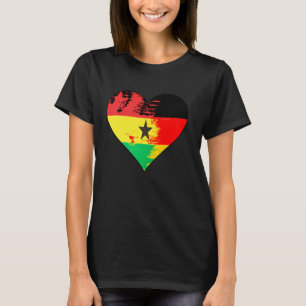 Camiseta Bandeira do Patrimônio Cardíaco Alemão e Ganês