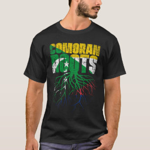 Camiseta Bandeira do Patrimônio Comoran Roots Comoros
