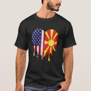 Camiseta Bandeira do Patrimônio da Macedônia Americana