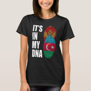 Camiseta Bandeira do Patrimônio de DNA Misto Azeri e Monten