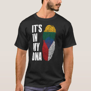 Camiseta Bandeira Do Patrimônio Do ADN Mix Da República Che