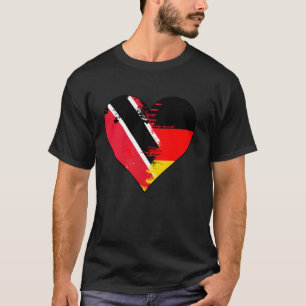 Camiseta Bandeira do Patrimônio do Coração da Alemanha e de