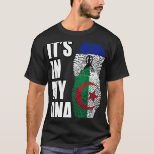 Camiseta Bandeira Do Patrimônio Do DNA Da Associação Argeli