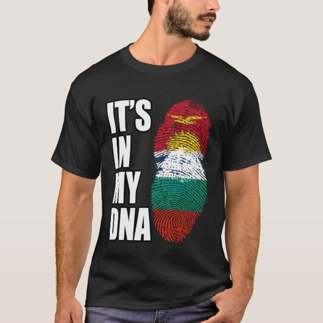 Camiseta Bandeira Do Patrimônio Do DNA Da Associação Búlgar (Frente)