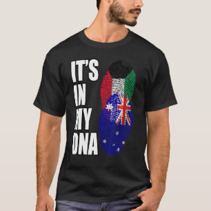 Camiseta Bandeira Do Patrimônio Do Dna Do Kuwaiti E Do Mix