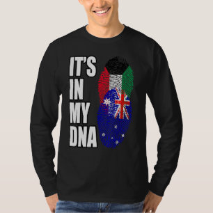 Camiseta Bandeira Do Patrimônio Do Dna Do Kuwaiti E Do Mix 