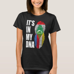 Camiseta Bandeira Do Patrimônio Do Dna Do Mix E Do Comoran