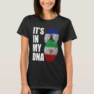 Camiseta Bandeira Do Patrimônio Do DNA E Do Basotho
