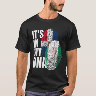 Camiseta Bandeira do Patrimônio do DNA Mistério Dominicano