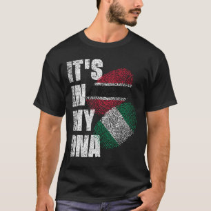 Camiseta Bandeira Do Patrimônio Do DNA Mistério Trinidadian