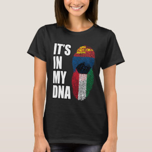 Camiseta Bandeira do Patrimônio do DNA Mix do Kuwaitiano e 