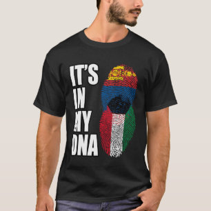 Camiseta Bandeira do Patrimônio do DNA Mix do Kuwaitiano e 