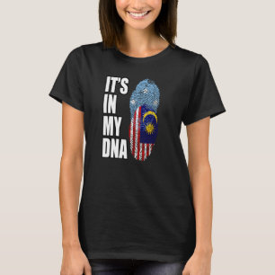 Camiseta Bandeira do Patrimônio do DNA Mix Malaio e Microné