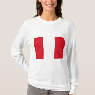 Camiseta Bandeira do Peru