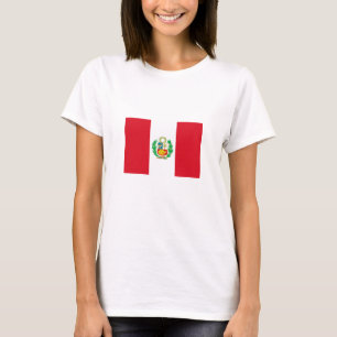 Camiseta Bandeira do Peru