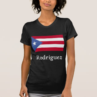 Camiseta Bandeira do porto-riquenho de Rodriguez