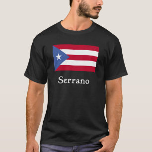 Camiseta Bandeira do porto-riquenho de Serrano