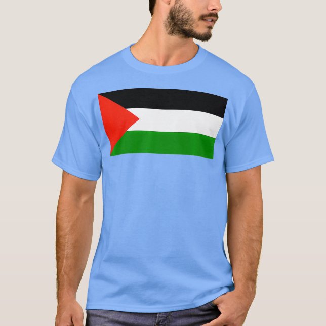 Camiseta Bandeira do Prêmio Palestino (Frente)