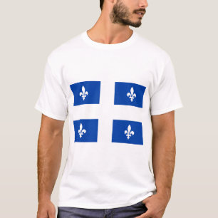 Camiseta Bandeira do Quebec