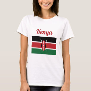 Camiseta Bandeira do Quénia