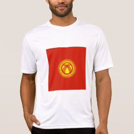 Camiseta Bandeira do Quirguistão