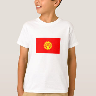 Camiseta Bandeira do Quirguistão