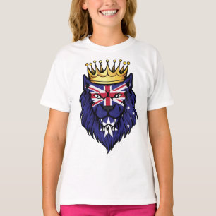Camiseta Bandeira do Rei Leão da Austrália