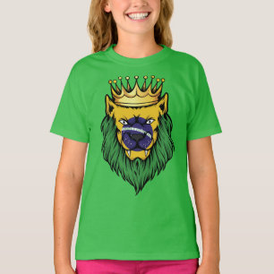 Camiseta Bandeira do Rei Leão do Brasil