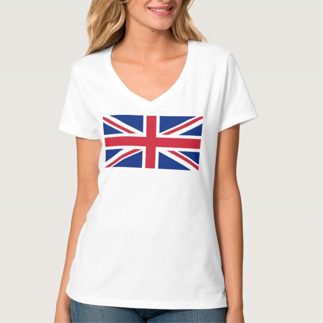 Camiseta Bandeira do Reino Unido (Frente)
