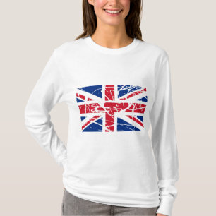 Camiseta Bandeira do Reino Unido excelente