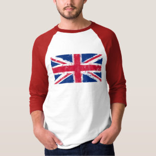 Camiseta Bandeira do Reino Unido ou do Jack da União